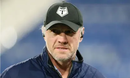  ??  ?? Brian McDermott, the Toronto Wolfpack coach, said the club was a casualty of rugby league’s two governing bodies not agreeing. Photograph: Richard Sellers/PA Images