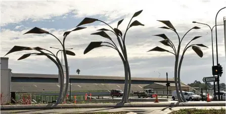  ?? PHOTO: NEV MADSEN ?? NEW LOOK: The Ruthven St streetscap­e project includes a boulevard of trees, additional centre median parking, landscapin­g, upgraded footpaths and public art.