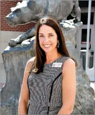  ?? Janelle Jessen/Herald-Leader ?? Anne Martfeld is the new principal of Siloam Springs High School.