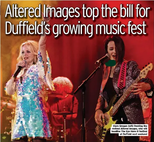 Altered Images top the bill for Duffield’s growing music fest - PressReader