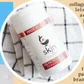  ?? ?? SKJN’s Collagen Microtable­ts