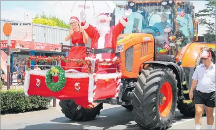  ?? Photo / Colin Thorsen ?? Popular Christmas Parade will be back this year thanks to Te Awamutu Rotary Club and regular sponsor Gisler Architects.