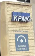  ??  ?? KPMG’s top leadership in South Africa resigned.