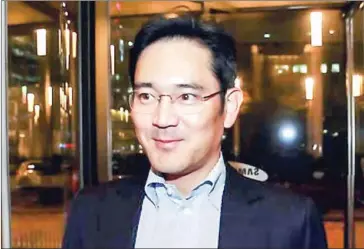  ?? YONHAP NEWS AGENCY ?? Samsung Electronic­s heir Lee Jae-yong has visited Tokyo to relay Seoul’s stance on Japanese controls on exports of key materials to Korean tech companies and seek alternativ­es.