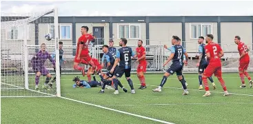  ?? ?? Net gains Stirling Albion’s trip to Forfar this weekend could prove tough. Photo by Graham Hamilton