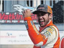  ?? SARAH CRABILL GETTY IMAGES ?? Chase Elliott has been billed as the next big thing in NASCAR, which needs to establish a marketable star before its current TV deals expire.