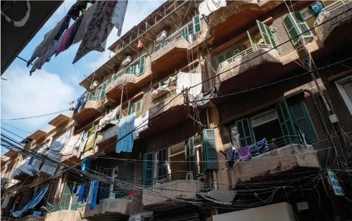  ?? Photos: Sara Guldmy ?? The Soft Shields project weaves together stories and testimonie­s from 13 survivors of the 2020 Beirut blast. They all had one thing in common – tattered balcony curtains