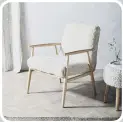  ??  ?? Sheepskin Chair, Pearl, other items from a selection, The White Company.