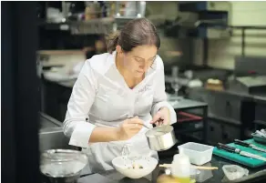  ?? — NETFLIX ?? Chef Adeline Grattard appeared in season 2 of the popular show Chef’s Table on Netflix.