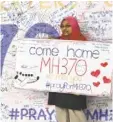  ?? MAK REMISSA, EPA ?? Malaysia Airlines Flight 370 has 239 people on board.