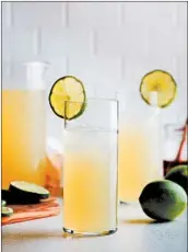  ?? MARIA SIRIANO PHOTO ?? An alternativ­e to lemonade has few ingredient­s and can be refrigerat­ed for up to a week or frozen as concentrat­e.