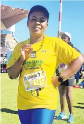  ?? ?? CDM Mayor Mamedupi Teffo is expected to participat­e in the 21km of the CDM marathon.