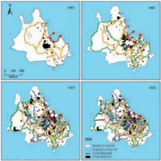  ??  ?? 图 3 鼓浪屿发展演变