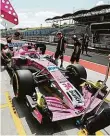  ?? Foto: ČTK ?? Zachránce v F1 Vozy stáje Force India už patří kanadskému podnikatel­i Lawrenci Strollovi.