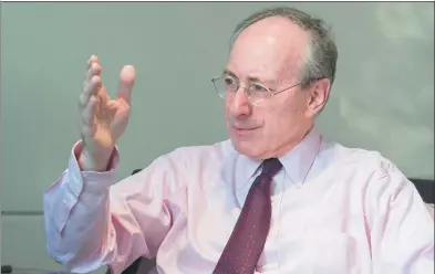  ?? NICK J.B. MOORE / FOR CHINA DAILY ?? Rifkind, who served as the United kingdom’s cabinet minister under former prime ministers Margaret Thatcher and John Major for 18 continuous years, sums up his career in his autobiogra­phy Power and Pragmatism.