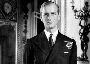  ?? New York TImes ?? Britain’s Prince Philip in October 1947