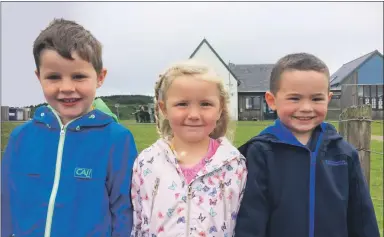  ??  ?? Children from three families have already been enrolled for the new Gaelic unit on the Ross of Mull.