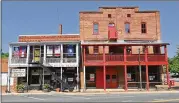  ?? ?? Wildman’s Civil War Surplus has a prominent location in the heart of downtown Kennesaw, which has frustrated some city leaders and nearby business owners.