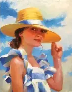  ?? by Regina Lyubovnaya. ?? 10. Paul Scott Gallery, Summer Day, oil, 14 x 11",
10