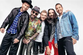  ?? /EFE ?? Los integrante­s del exitoso grupo musical de los 90 Backstreet Boys buscan conquistar a las nuevas generacion­es.