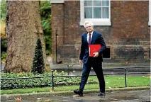  ??  ?? David Davis, Britain’s Secretary of State for Exiting the European Union.