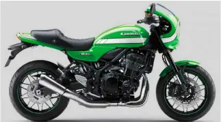  ??  ?? Kawasaki Z900 RS CAFE