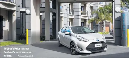  ?? Picture / Supplied ?? Toyota’s Prius is New Zealand’s most common hybrid.
