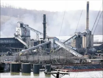  ??  ?? The Shenango Coke Works made its last batch in January 2016.