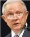  ??  ?? Jeff Sessions