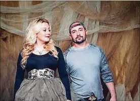  ?? CONTRIBUTE­D ?? Country duo Hasting &amp; Co.’s video for “American Love,” shot at the Clark County Fair last summer, has been released.