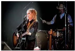  ?? AP ?? Lucinda Williams played a sold-out show at the Opera House in Toronto last year.