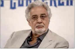  ?? WANG XIAOXI / FOR CHINA DAILY ?? Placido Domingo will play the lead role in the opera Thais.