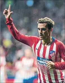  ?? FOTO: EFE ?? Antoine Griezmann lleva un gol en Liga, ante el Rayo