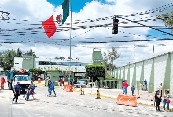  ?? ALEJANDRO AGUILAR ?? En este
terreno construyen la sede donde presentará­n películas de arte