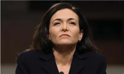  ?? ?? Sheryl Sandberg’s business model cared little for privacy, integrity of democracie­s, or the safety of children. Photograph: Jim Watson/AFP/ Getty