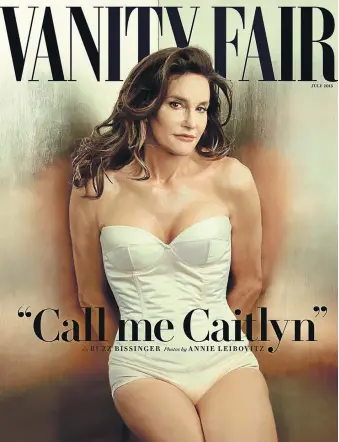  ?? Picture: EPA ?? FEMININE TOUCH: Jenner’s appearance in Vanity Fair straddles a line between objectific­ation and respect