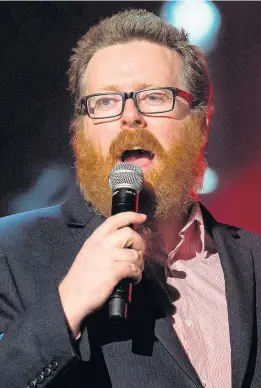  ??  ?? > Controvers­ial comedian Frankie Boyle