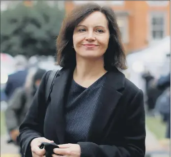  ?? PICTURE: GETTY ?? CAROLINE FLINT: ‘ We want to make money to line everybody’s pockets, but actually money that can create jobs.’