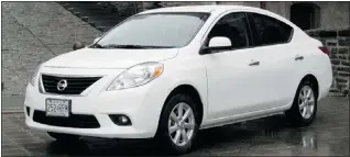  ?? ALEXANDRA STRAUB/FOR THE
PROVINCE FILES ?? The Nissan Versa sedan will be discontinu­ed in Canada after poor sales.