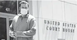  ?? JOE BURBANK/ORLANDO SENTINEL ?? Former Seminole County Tax Collector Joel Greenberg leaves the federal courthouse in Orlando on June 23.