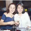  ??  ?? Catherine Lim and Ma. Victoria Nieva.