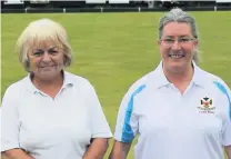  ??  ?? President’s day Ladies Presidents finalists Frieda Thomson (left) and Lorraine McLeary at Burnside recently