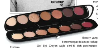  ??  ?? Eyeconic Multi-finish Eyeshadow Palette - Scandalust