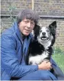  ??  ?? Blue Peter presenter John Noakes with the show’s dog Shep, in 1978