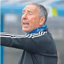  ??  ?? Jim McInally wants safe end to pre-season games.