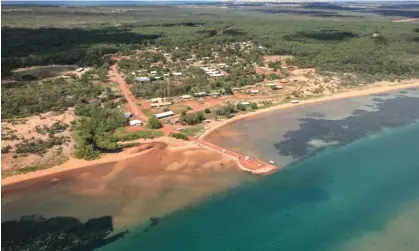  ?? Photograph: Stephanie Flack/AAP ?? A decrease in youth crime on the Northern Territory’s Groote Eylandt can be put down to early interventi­on programs run by the community, elders say.