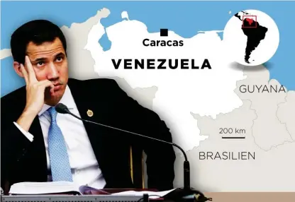  ?? Bild: Petra FRID/TT/AP ?? Venezuelas opposition­sledare Juan Guaidó.