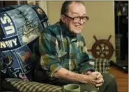  ?? MIKE GREENLAR /THE SYRACUSE NEWSPAPERS VIA AP, FILE ?? In this November 2014 file photo, Lawrence J. Reilly Sr., a U.S. Navy veteran of World War ll and the Vietnam War, sits in the living room of his home in Syracuse, N.Y.