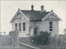  ??  ?? Puketaha School when it was built in 1916.