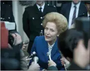  ?? NETFLIX ?? Gillian Anderson appears in a scene from “The Crown.”